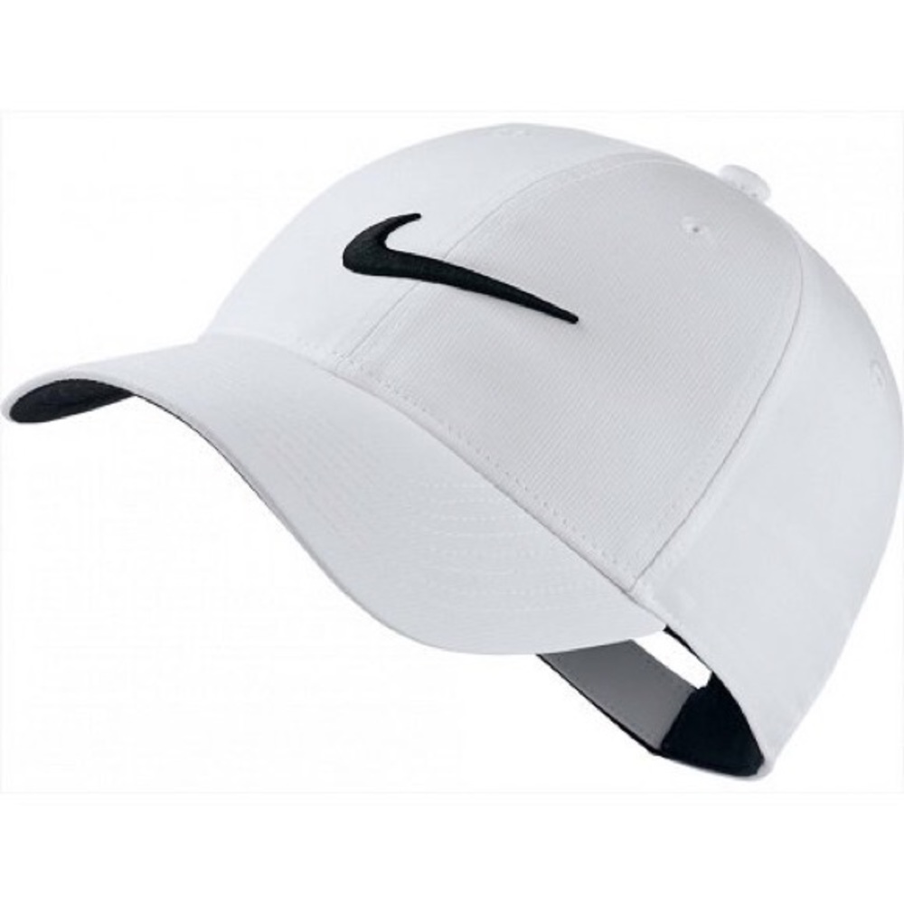 White Adjustable Nike Golf Hat